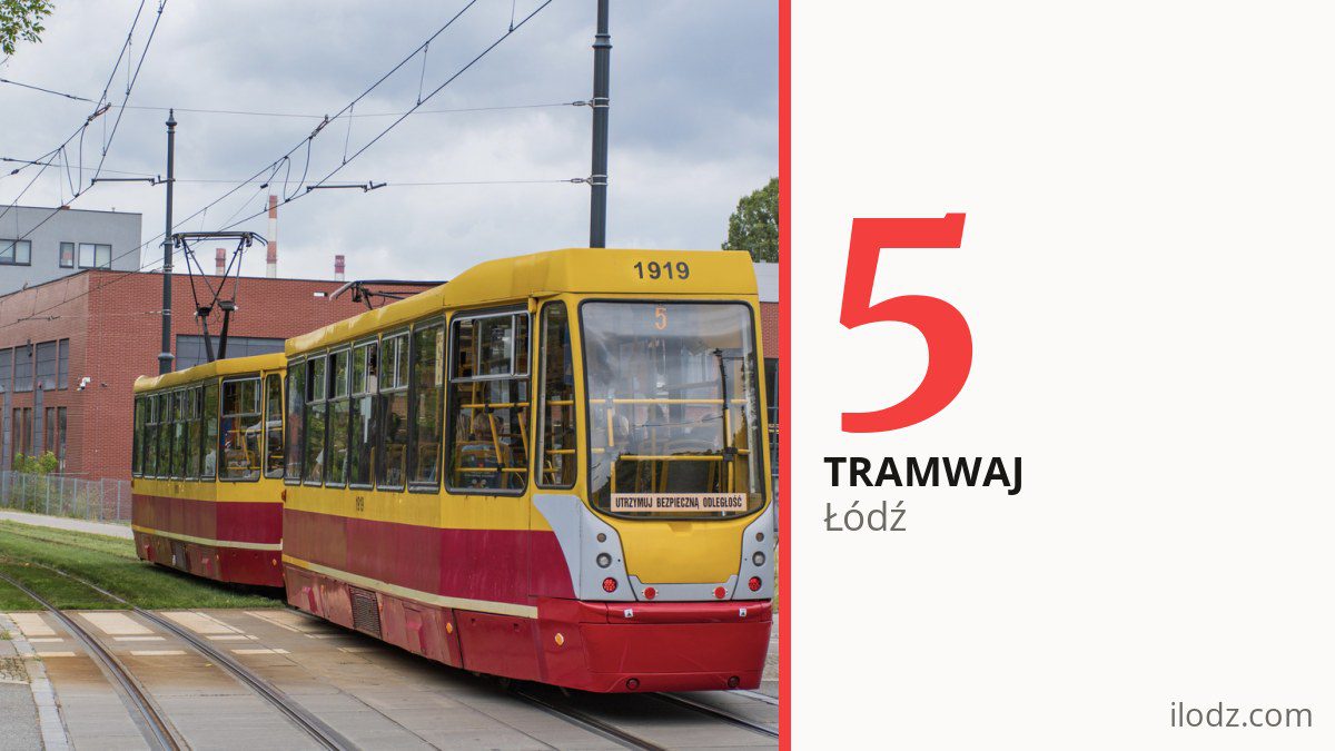 Tramwaj 5 w Łodzi