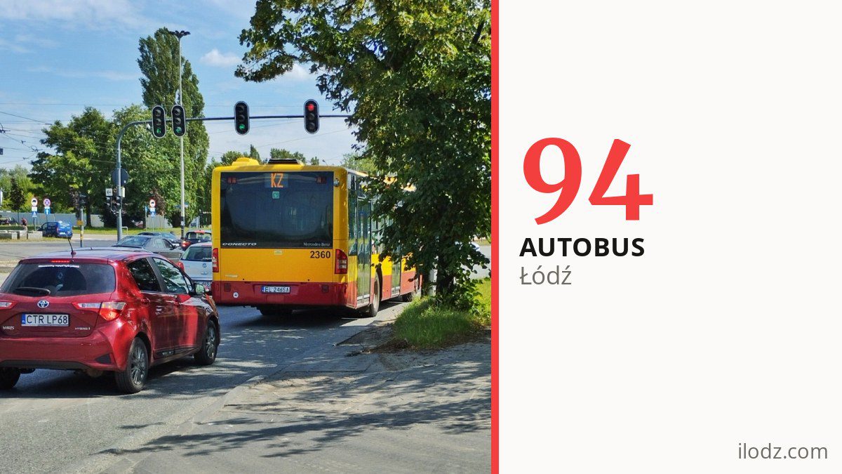 Autobus 94 w Łodzi