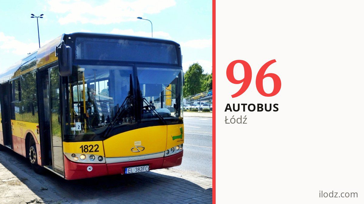 Autobus 96 w Łodzi