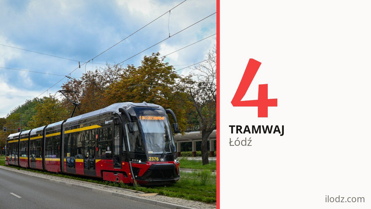 Tramwaj 4 w Łodzi