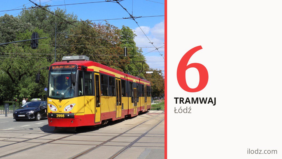 Tramwaj 6 w Łodzi